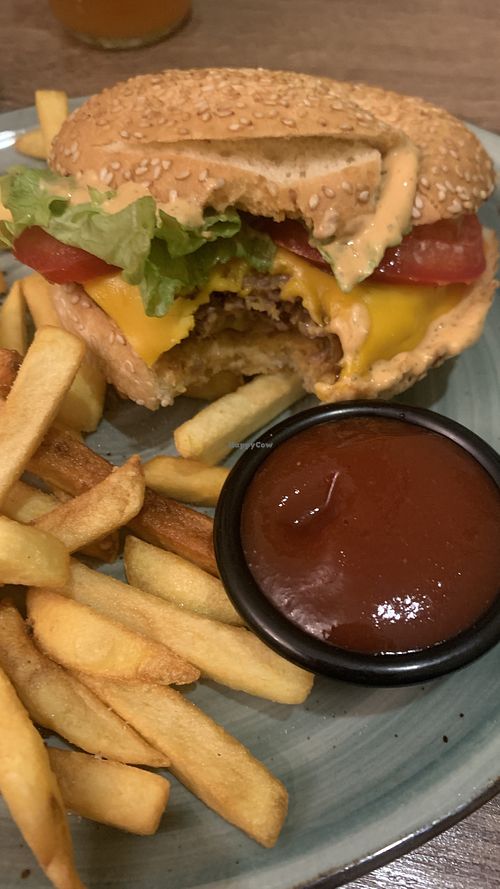   at Kiwi Vegan Cafe in Tbilisi