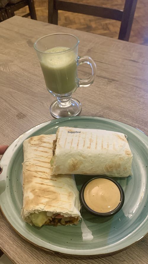   at Kiwi Vegan Cafe in Tbilisi