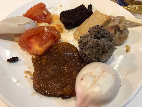 Lunch buffet at CS Vegan in Hong Kong Island