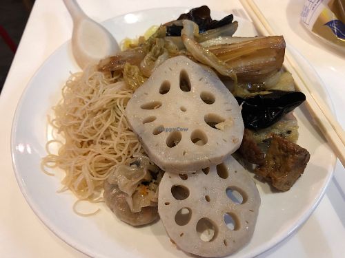 Lunch buffet at CS Vegan in Hong Kong Island