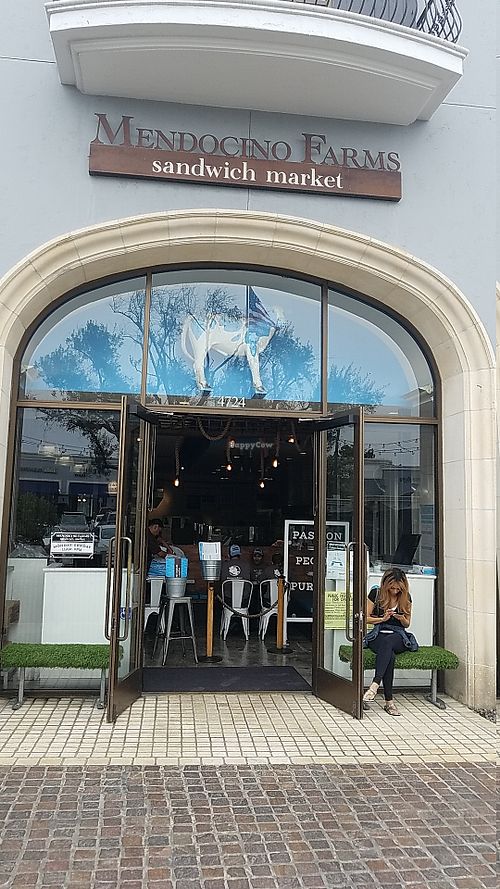 Outside at Mendocino Farms in Marina Del Rey