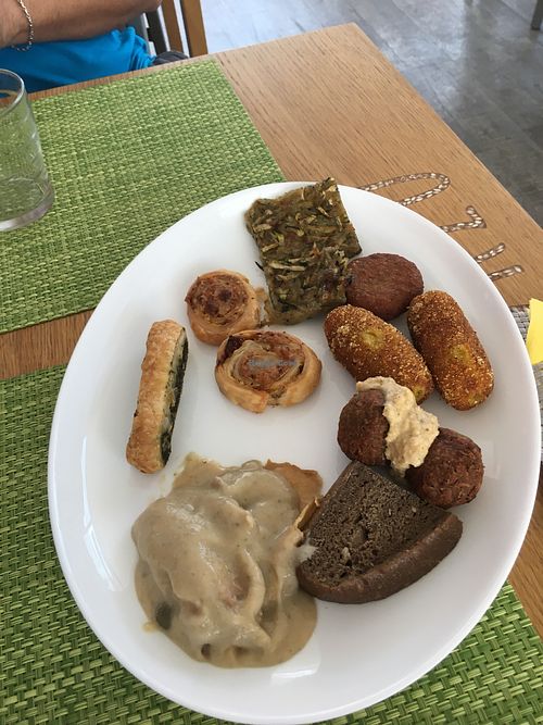 Buffet choice  at Sopra la Panca in Trento