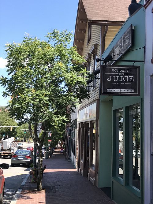 Street view at Not Only Juice in Willimantic