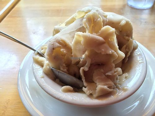 vegan banana ice cream at Quesadilla La Reina Del Sur - Rogers Park in Chicago