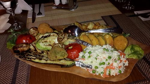 Vegam platter at Crama Calul Balan in Targu Mures