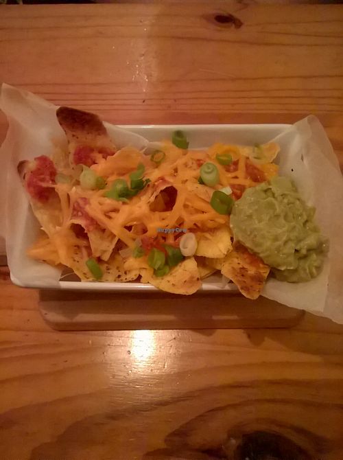 Vegan Nachos at The Bohemian in Newcastle Upon Tyne