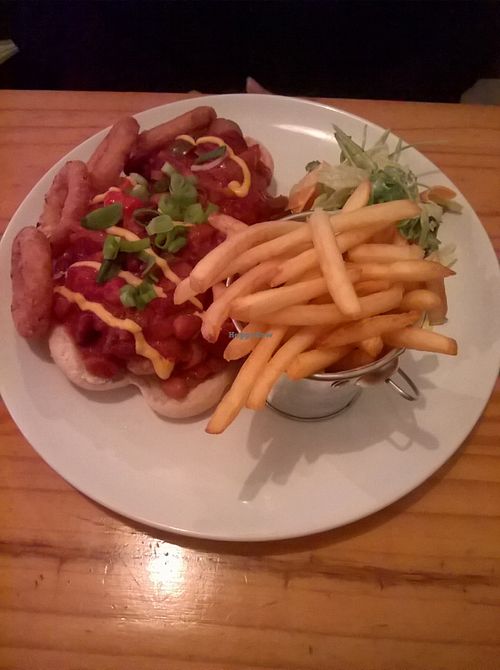 The Epic Chili Dog at The Bohemian in Newcastle Upon Tyne