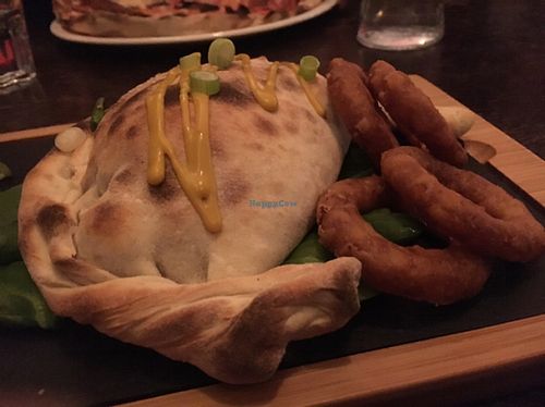 Chili dog calzone  at The Bohemian in Newcastle Upon Tyne