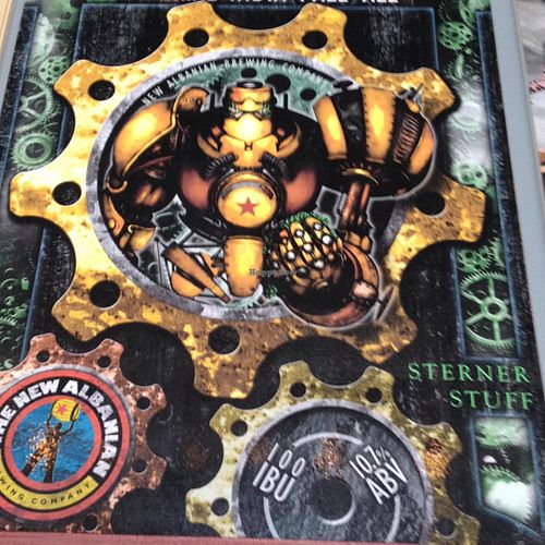 100 IBU  and 10.7 ABV - Sweet! at New Albanian Brewing Company Cafe and Brewhouse in New Albany