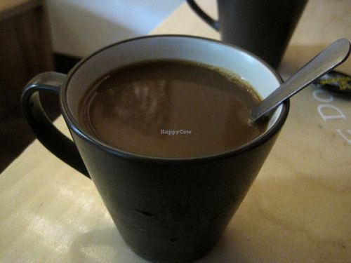 Coffee at Le Doggy Cafe in Montreal