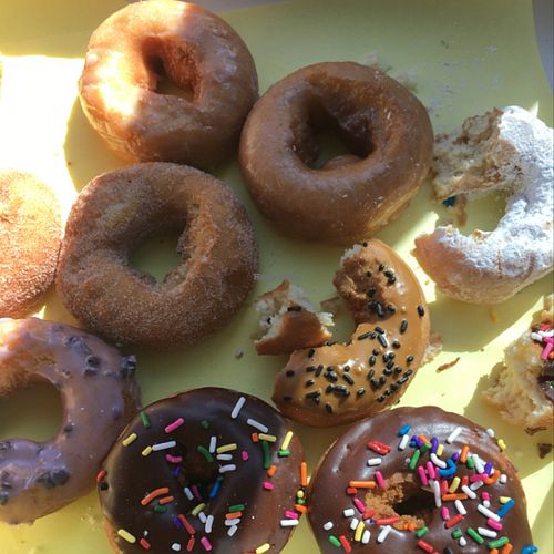 Delicious! at Hugs and Donuts in Houston