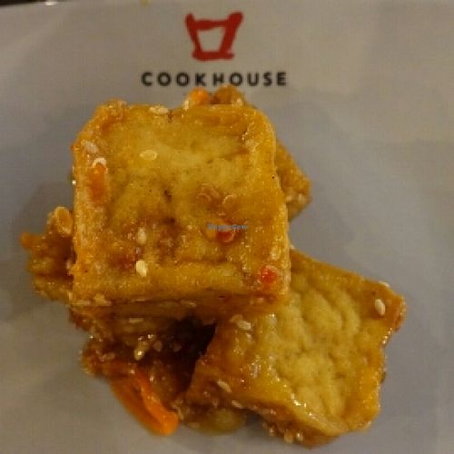 tofu at Hai Cun De Vegetarian Stall in West Singapore