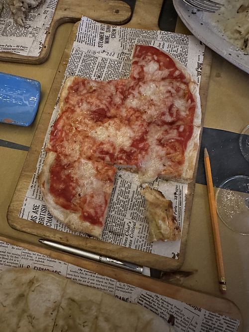 Pizza margharita   at Buddy VEGGY in Rome