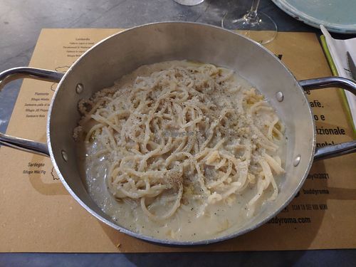 Calcio e Pepe at Buddy VEGGY in Rome