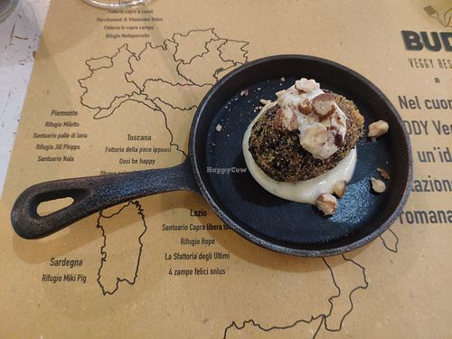 Suppli du Riso Nero at Buddy VEGGY in Rome