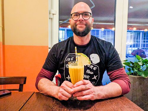 Mango Lassi at Savory Chay at Savory Chay in Berlin