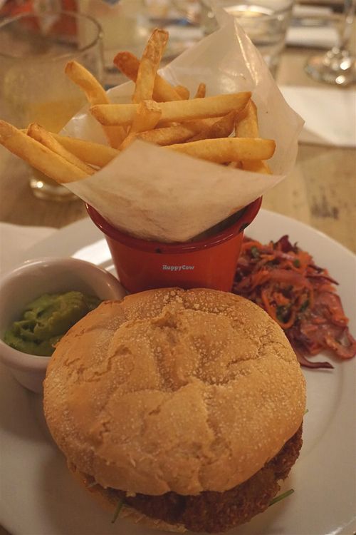 falafel burger at Lounges - Brasco Lounge in Liverpool
