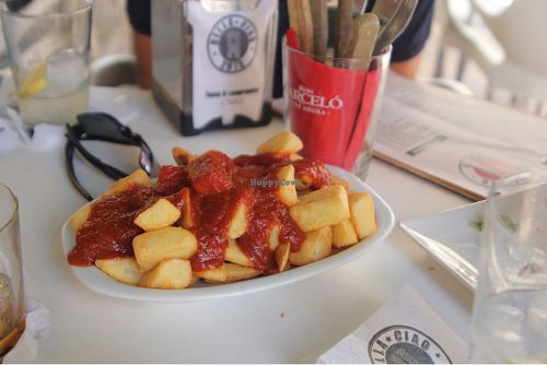 patatas bravas  at Bella Ciao in Almeria