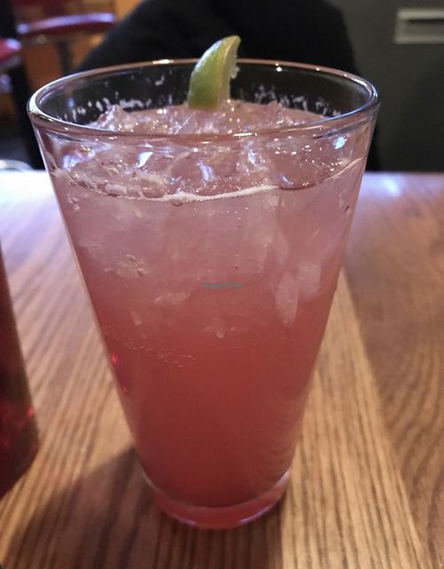 Raspberry and Prickly Pear limeade was very good   at Tex Tubb's Taco Palace in Madison