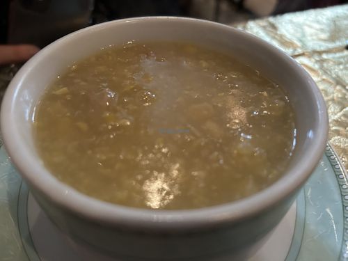 Chicken and sweetcorn soup  at De Oude Plek in Rotterdam