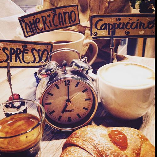 coffee at La Margherita in Bologna