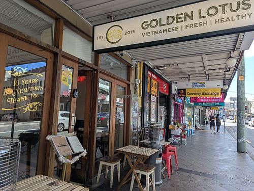  at Golden Lotus Vegan in Newtown