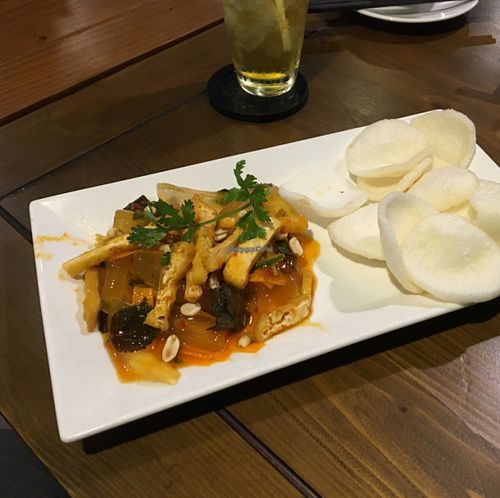 Aloe Vera salad at Doa Sen Vang - P12 in Ho Chi Minh City