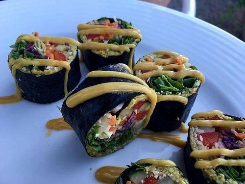 sushi at Art of Raw at The Garden Lounge in Zadar