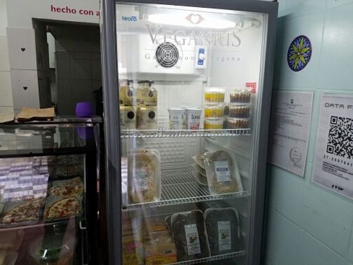 Vegan food at Veganius in Buenos Aires