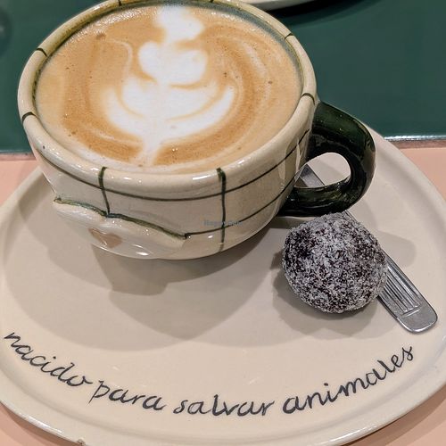 Why yes I am, thank you for noticing at Veganius in Buenos Aires