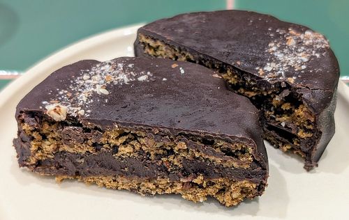 Inside the alfajores at Veganius in Buenos Aires