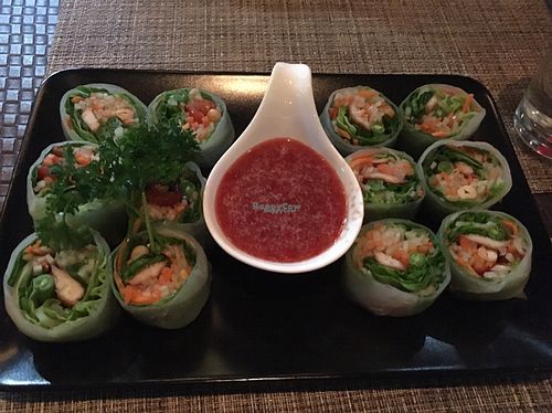 papaya roll  at Table Thai in Las Vegas