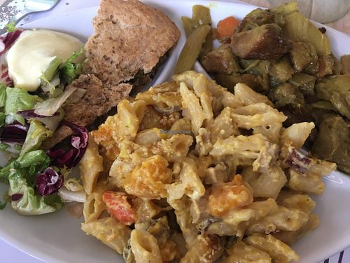 Buffet at Biovita in Siena