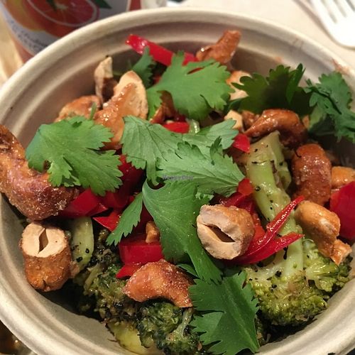 Burnt Broccoli Salad  at Superiority Burger in New York City