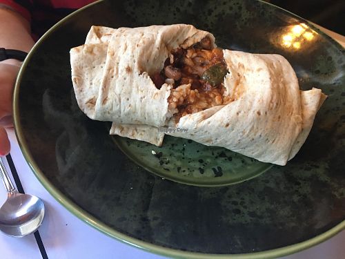Burrito at 21 Oak in Manchester
