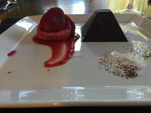 Truffled pyramid. at Hotel Serra da Estrela - Restaurante Alquimia in Campos Do Jordao