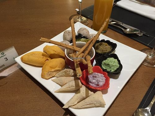 Couvert. at Hotel Serra da Estrela - Restaurante Alquimia in Campos Do Jordao