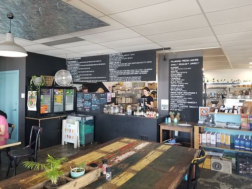 The place at Pilgrims Vegetarian Cafe in Huskisson