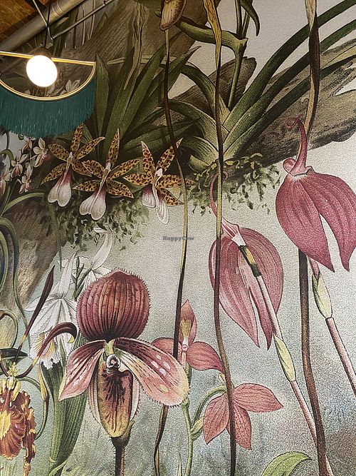 Indoor seating artwork  at FOREVER in Mexico City