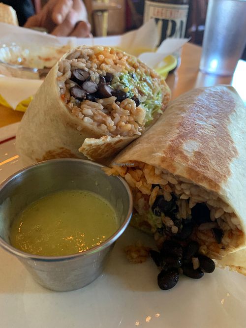Loaded Burrito at Mexican Kitchen in New Paltz