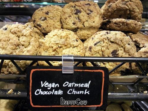 vegan oatmeal chocolate chunk cookies at Whole Foods Market in Louisville