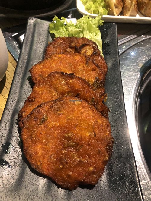 Kimchi pancake so nice! at The Boneless Kitchen - 无骨厨房 in Central Singapore