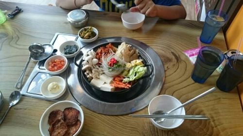 kimchi hotpot at The Boneless Kitchen - 无骨厨房 in Central Singapore