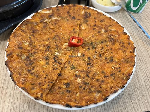 Kimchi pancake:  always so nice 8/10  at The Boneless Kitchen - 无骨厨房 in Central Singapore