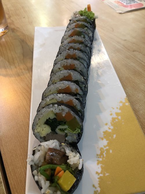 Kimbap( rice rolls ) at The Boneless Kitchen - 无骨厨房 in Central Singapore