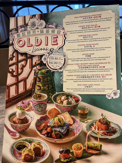 Seasonal menu - peranakan  at elemen 元素 - Millenia Walk in Central Singapore