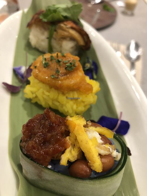 NDP 2020 Menu- Nasi lemak , briyani and chix rice sushi at elemen 元素 - Millenia Walk in Central Singapore