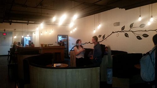 inside at Zend Conscious Lounge in Vancouver