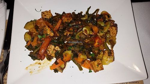 tofu stufato con verdure at Zenzero e Salvia in Catania