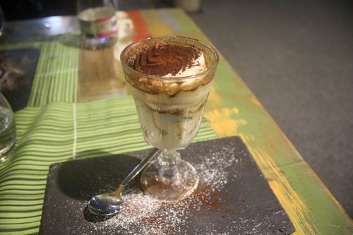tiramisu at Cavoli Nostri in Naples